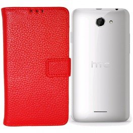 Housse portefeuille personnalisée pour HTC Desire 516