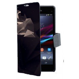 Housse portefeuille personnalisée pour Sony Xperia E2