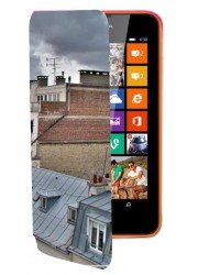 Etui portefeuille personnalisé pour Nokia Lumia 830