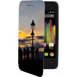 Etui portefeuille personnalisée pour Wiko Kite