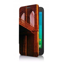Etui portefeuille Alcatel One Touch Pop S7 personnalisé Etui portefeuille Alcatel One Touch Pop S7 personnalisé