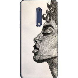 Silicone Nokia 5 personnalis&eacute;e