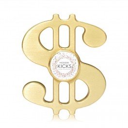 Hand Spinner personnalisé Dollar métallisé or Hand Spinner personnalisé Dollar métallisé or