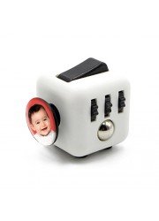 Cube spinner personnalisé blanc