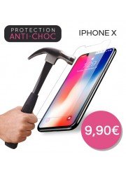 Protection en verre trempé iPhone X