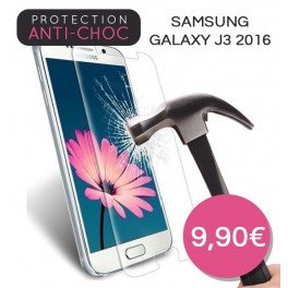 Protection en verre tremp&eacute; pour Samsung Galaxy J3 2016