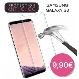 Protection en verre trempé pour Samsung Galaxy S8