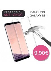 Protection en verre trempé pour Samsung Galaxy S8