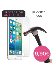 Protection en verre trempé pour iPhone 8 Plus