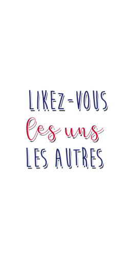 Coque Likez vous les uns les autres 