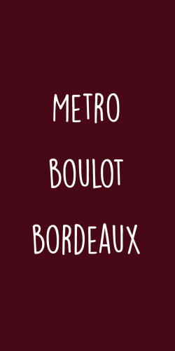 Coque Meto Boulot Bordeaux 