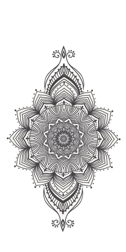 Coque Mandala Vertical