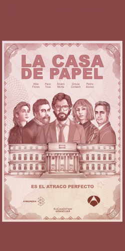 Coque Casa de Papel Billet