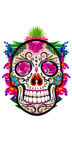 Coque Tête de Mort Mexicaine - Coque-Design