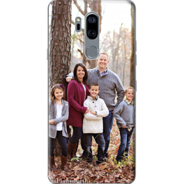 Coque silicone LG G7 personnalis&eacute;e