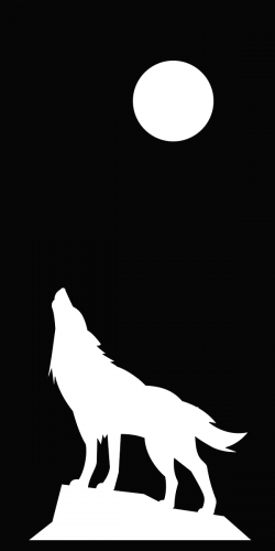 Coque Loup Pleine Lune 