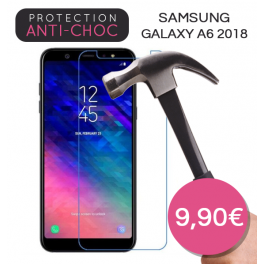 Protection en verre trempé pour Samsung Galaxy A6 2018