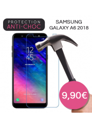 Protection en verre trempé pour Samsung Galaxy A6 2018