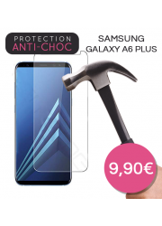 Protection en verre trempé pour Samsung Galaxy A6 Plus 