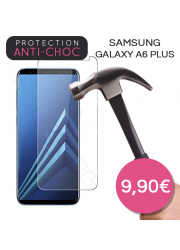 Protection en verre trempé pour Samsung Galaxy A6 Plus
