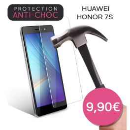 Protection en verre tremp&eacute; pour Huawei Honor 7S