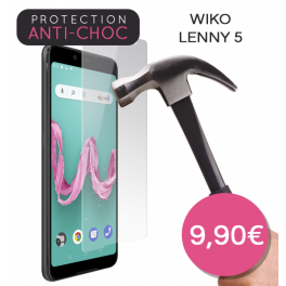 Protection en verre trempé pour Wiko Lenny 5