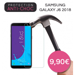 Protection en verre trempé pour Samsung Galaxy J6 2018