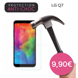 Protection en verre trempé pour LG Q7
