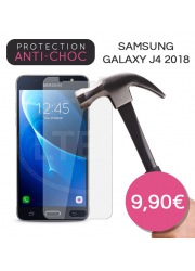 Protection en verre trempé pour Samsung Galaxy J4 2018