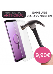 Protection en verre trempé pour Samsung Galaxy S9 Plus