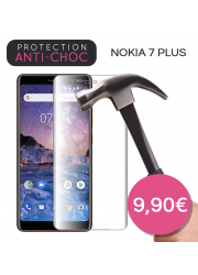 Protection en verre trempé pour Nokia 7 Plus