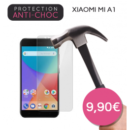 Protection en verre trempé pour Xiaomi Mi A1
