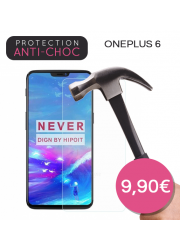 Protection en verre trempé pour OnePlus 6