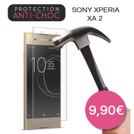 Protection en verre trempé pour Sony Xperia XA2