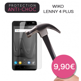 Protection en verre trempé pour Wiko Lenny 4 Plus 