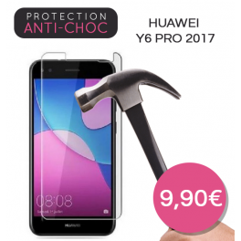 Protection en verre trempé pour Huawei Y6 Pro 2017