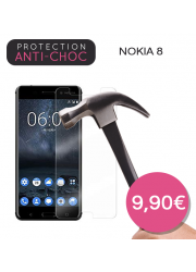 Protection en verre trempé pour Nokia 8