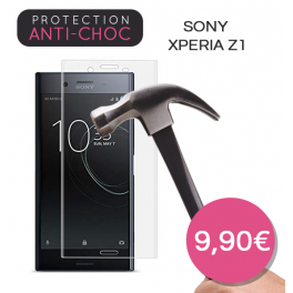 Protection en verre trempé pour Sony Xperia XZ1