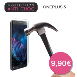 Protection en verre trempé pour OnePlus 5