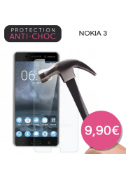 Protection en verre trempé pour Nokia 3