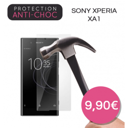 Protection en verre trempé pour Sony Xperia XA1