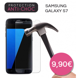 Protection en verre trempé pour Samsung Galaxy S7