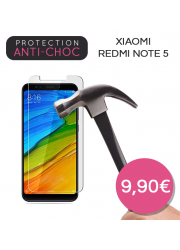 Protection en verre trempé pour Xiaomi Redmi Note 5