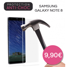 Protection en verre tremp&eacute; pour Samsung Galaxy Note 8