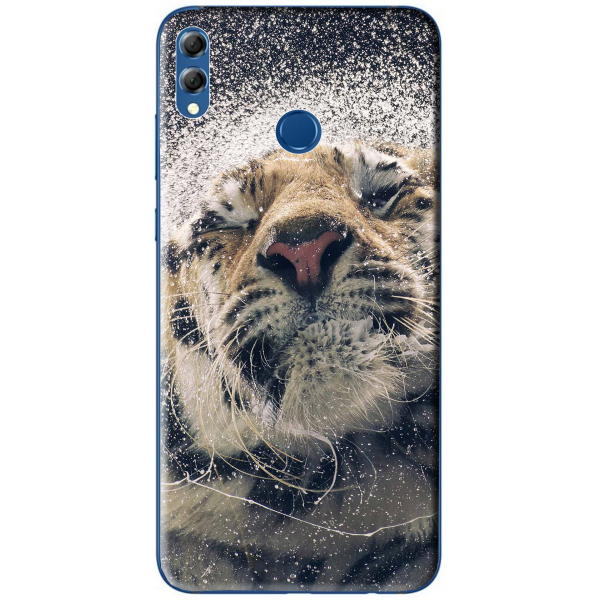 Lot 3 Coques Gel Huawei Honor 8X - TPU Souple Motifs Variés - NOVAGO