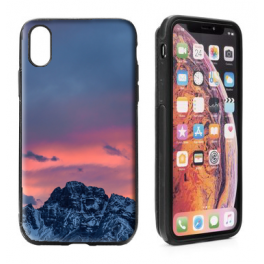 Coque portefeuille anti paiement sans contact iPhone XS personnalis&eacute;e