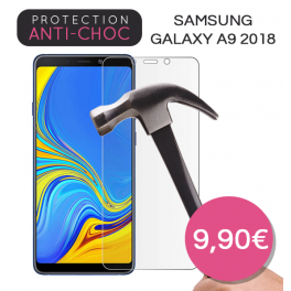 Protection en verre trempé pour Samsung Galaxy A9 2018