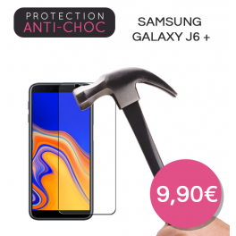 Protection en verre trempé pour Samsung Galaxy J6 Plus