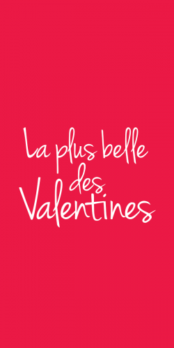 Coque La plus belle des Valentines