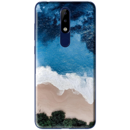 Coque silicone Nokia X5 personnalisée